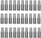 Jyvex T30 Embouts Torx 30pcs S2 Acier T30 Bit (longueur : 25mm) Remplacement Embouts Torx T30 Torx Jeu d'embouts Assortiment d'embouts pour embouts de vissage