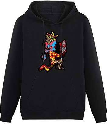 FULINYAN Hatchetman Icp Guggalo Art Hoodies Pullover Long Sleeve Sweatshirts Black XXL