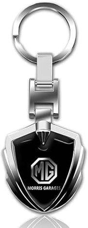 BEROZA Auto Porte Clef, pour MG EHS Plug-in Hybrid 2020-2024 Porte-clés pour Homme et Femme Voiture Accessoires Famille Présente