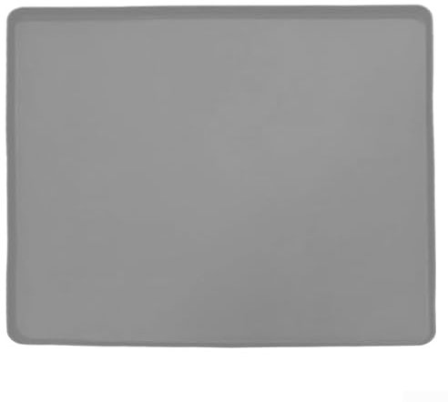 Tapis en silicone pour appareils électroménagers - Protection efficace contre la poussière - Pour lave-linge, sèche-linge et plus - 60 x 50 cm - Gris
