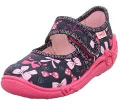 Superfit Mädchen Belinda Blau 8070 Hausschuhe, Blau 8070, 34 EU