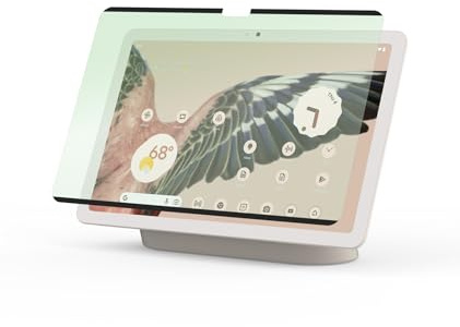 EIP Detachable Paperfeel Screen Protector for Google Pixel Tablet 2023 – Anti-Blue Light, Reusable & Washable, Nano-Tech Attachment, Anti-Glare, Bubble-Free, Ideal for Drawing & Writing
