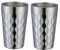 10oz Edelstahl Becher Set, 2 Stück Doppelwandiger Metallbecher, Silber Vakuum Stapelbar Isolierte Tragbare Trinkbecher Unzerbrechliche Gläser, für Zuhause Outdoor Restaurant