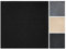 Vieshful Carpet Tiles Peel and Stick 50x50 cm, Self Adhesive Squares Carpet Floor Tile for Flooring Home Office Living Room Bedroom Commercial Apartment Black 20 Pack