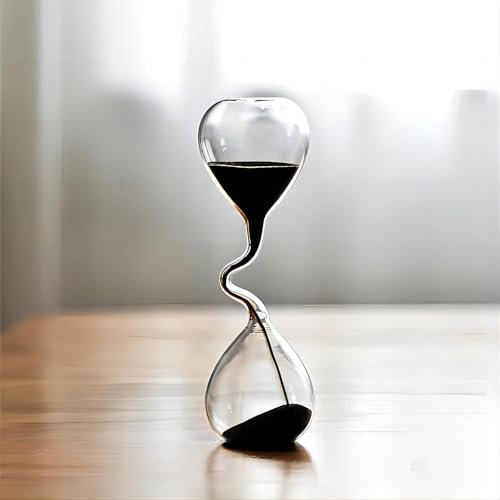 Design-Sanduhr, einzigartiges Design, 17,5 x 6cm,hochwertige Materialien