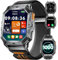 Smartwatch Herren Militär,1000mAh Akku,Barometerdruck/ Höhenmesser/Kompass, 2.13AMOLED Smart Watch mit Telefonfunktion,24/7 Herzfrequenz,Schlafmonitor,100+ Sportmodi,10ATM Wasserdicht für Android iOS