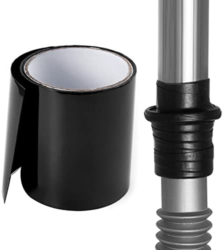 Ayrirel Waterproof Tape for Leak, 1.5M Garden Pipe Leak Repair Underwater Tape for RV Repair, Window, Glass, Silicone, Pipe Sealing (Black, 10CM x 1.5M)