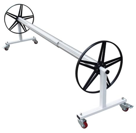 Conjunto De Enrollador De Cubierta Solar De Aluminio para Piscinas Elevadas Enrollador De Manta para Piscinas Enterradas De Varias Formas