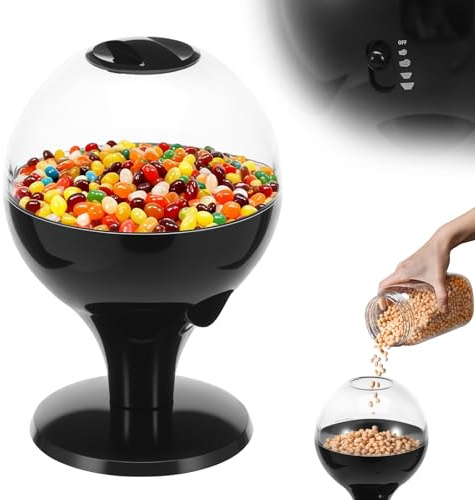 Sweet Dispenser, Plastic Auto Sweet Dispenser Machine, Large Capacity Battery Powered with 4 Modes, Vending Machine Toy for Living Room Office Reception Party, Battery Operated