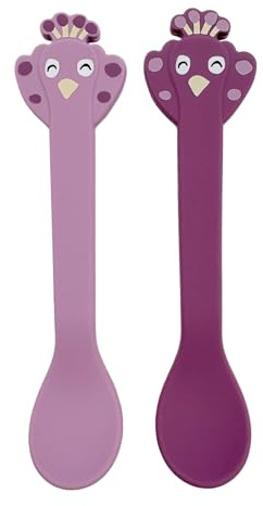 Trixie Mr. Peacock - Cucchiaio in silicone, confezione da 2