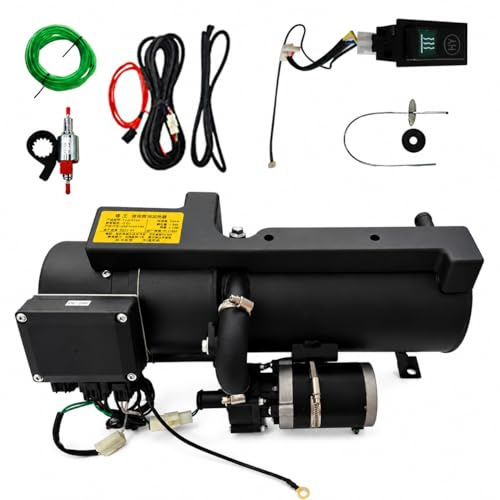XmyXGAR Riscaldatore Diesel 12V 10KW – Preriscaldatore Motore con Centralina Aggiornata, Riscaldamento Rapido per Camion, Autobus, Camper e Veicoli Diesel Pesanti (24V 10KW)
