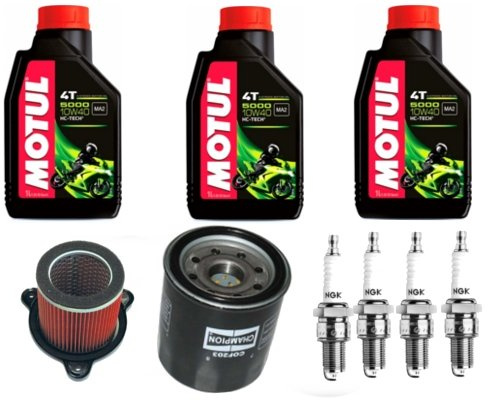 MIM Distribution Kit tagliando Manutenzione Olio e filtri per Honda-Transalp XL 600 V dal 1988 Fino al 2000