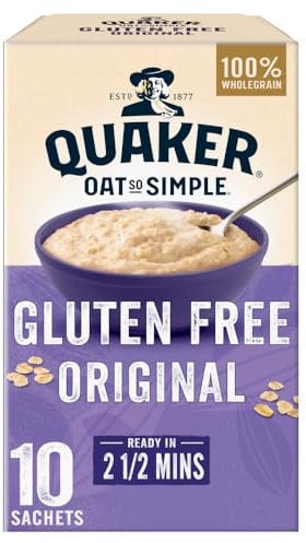 Quaker Oats So Simple Gluten Free Porridge Sachets, 10 x 35 g