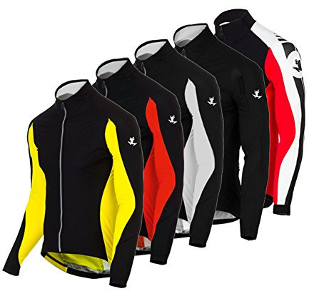 UGLY FROG Bike Wear Radsport Bekleidung Herren Winter Fleece Warm Radtrikot Shirt Lange Ärmel Pro Team MTB Radfahren Top Radshirt Atmungsaktiv Durchgehender Reißverschluss DEHSCX05