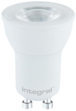 Integral LED 55-55-08 3.4w GU10 LED Light Bulb =40w MR11 35mm Sized GU10 Spot Bulb 2700K