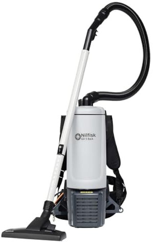 Nilfisk Aspirateur eau et poussière GD10 Back HEPA EU (aspirateur industriel 780 W, grand sac filtrant 5/10 l, cadre de transport ergonomique) 107417927