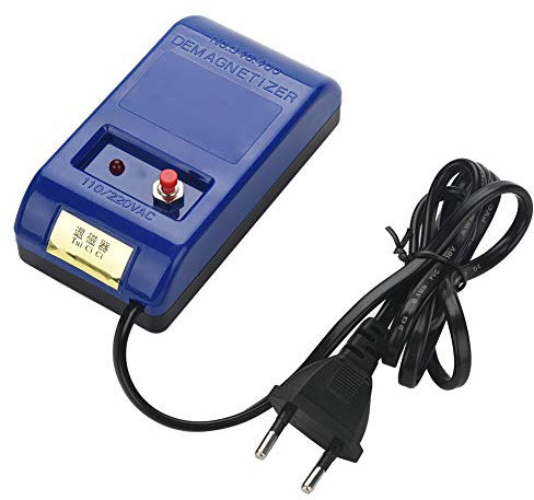 Wallfire Entmagnetisierer Uhren, Quarzuhr Reparatur Mechanische Professionelle Reparatur-Entmagnetisierungswerkzeug-mechanische Quarz-Uhr-Entmagnetisierer 250V EU-Stecker