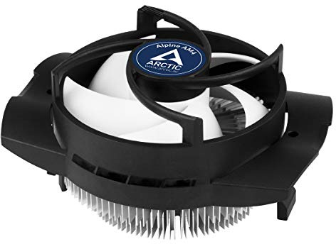 ARCTIC Alpine AM4 - Dissipatore di Calore per CPU AMD Socket AM4, Ventola CPU Silenziosa, Tecnologia PWM, Installazione Semplice e Lunga Durata, Potenza di Raffreddamento fino a 95 W
