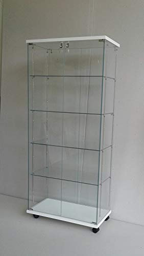 VITRINAS 4 estantes ajustables, Vitrines de collection, armoires en verre, vitrine de modélisation