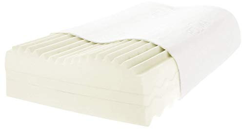 Röwa Nackenstützkissen Ecco 2, individuell Höhenverstellbar für Rücken- und Seitenschläfer