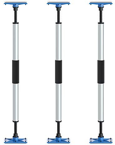 3x PROFISPANN® Türspanner 67-107cm - Bis 40kg - Made in Germany - Türspreizer Türfutterspreize Türzargenspanner aus Aluminium stufenlos verstellbar - MS-T2000