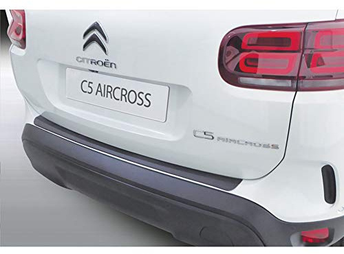 RGM RBP186 Ladekantenschutz Hinten Kompatibel mit CITROËN C5 Aircross | kompatibel mit Citroën C5 Aircross 2019- Schwarz