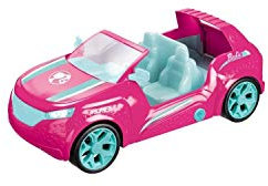 Mondo Motors - Mattel Barbie Cruiser - SUV cabriolet cruiser radiocommandé pour enfants de Barbie - détails réalistiques - couleur rose - 63647