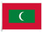 nothing Flagge der Malediven, 90 x 150 cm, 100 % Polyester, Banner, Digitaldruck.