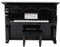Miniaturklavier Mini Klavier Klavier Modell Musikinstrument Modell Klavier Ornament mit Benchh DIY Kunst Dekoration für Musikliebhaber