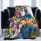 UOOYAA Fotodecke mit Eigenem Foto Name,Super Weich Personalisierte Foto Decke Selbst Gestalten Bedrucken Lassen Kuscheldecke Geschenk für Freunde Familie Geburtstag Weihnachten(2 Fotos)