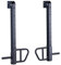 Train Hard Power Rack Half Rack Wall Rack Wandbefestigter Power Rack mit Klimmzugstange, erweiterbar mit Notablagen, Dip Barren und Jammer Arms, 350 kg belastbar! (Zubehör –Jammer Arms)
