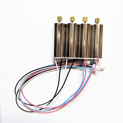 Zubehör für Drohnen for E520 E520S rc GPS Drohne Quadcopter Ersatzteile 7,4 V Motor cw CCW Motoren Kit for E520 E520S rc GPS Drohne austauschbar (Color : 1pcs cw 1pcs CCW)