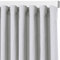 BINARI PER TENDE H26 RIMMEL ALLUMINIO PIATTO SOFFITTO BIANCO A STRAPPO CON SCIVOLI A ONDA PASSO 8 L.150
