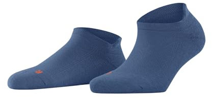 FALKE Damen Sneakersocken Cool Kick Sneaker W Sn weich atmungsaktiv schnelltrocknend kurz einfarbig 1 Paar, Blau Nautical 6531-O, 37-38