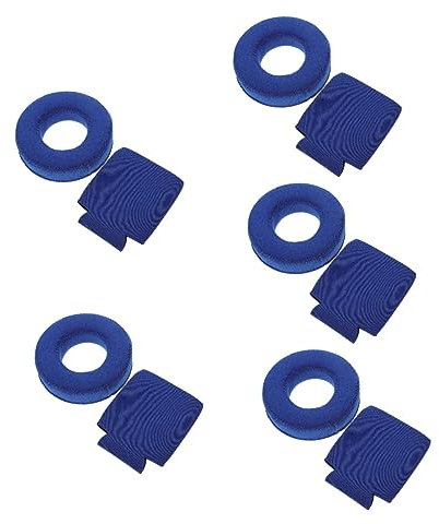 Toyvian 5 Juegos De Vasos De Flotabilidad Flotador Enfriador Mini Bebidas Manga De Taza De Neopreno Soporte Flotante para Bebidas Flotador para Bebidas Portavasos para Piscina Reutilizable