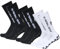 Lixada Fussball Socken Herren Kinder Stutzen Stutzenstrumpf,3 Paar Unisex Outdoor-Sport-Laufsocken Kompressionsstretch, Sportliche Fußball Basketball Socken Anti-Rutsch, mit Griffen(39-46)