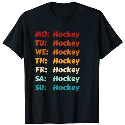 Hockey Jeden Tag Hockey Outfit Kleidung Hockey T-Shirt