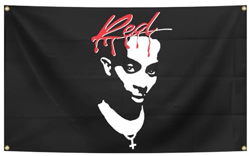 BYADKOA Playboi Carti Funny Flag Decorate for College Dorm Room,Parties, travel, filming, events, festivals Decor Wall tapestry with 4 Brass Grommets 3x5 Feet banner