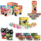 Lucky Lou Probier-Paket mit Katzenfutter nass und trocken & Katzen-Leckerlis in verschiedenen Sorten - Katzen-Leckerlie, Nassfutter & Trockenfutter ohne Getreide & Zucker im Mix