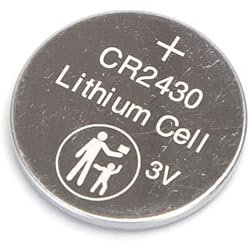 Lot de 5 Piles Bouton CR2430 3 V, idéales pour Les appareils électroniques tels Que Les Montres, Les Jouets et Les télécommandes.