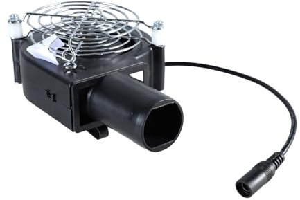 Barbecue Fan 9733 Efficient Cooling with Variable Speed Controller for Outdoor Campfires Drum Smoker Indoor Ventilation