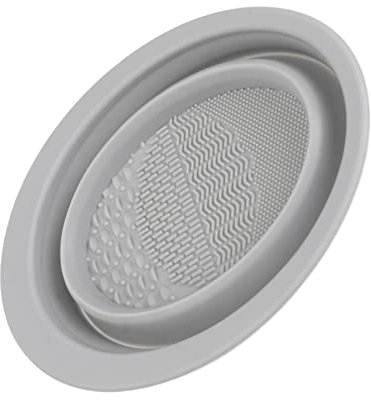 Beaupretty Silicone Makeup Brush Cleaner Reusable Cleaning Pad for Brush Mat Beauty Cleaning Tray