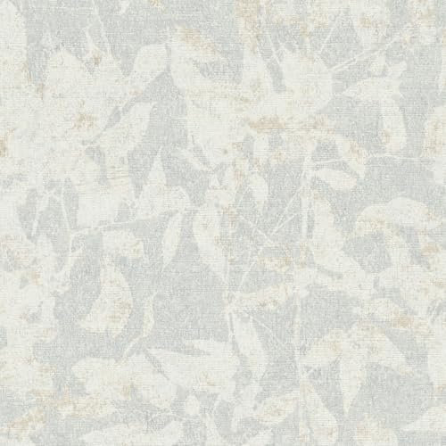 Vliestapete 10435-10 Tapete Blumen Floral 0.53 x 10.05 m Erismann Gentle Grau