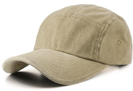 TAGVO XL Vintage Basecap Kappe Für Großen, Unisex Kopf Pigment Verstellbar Baseballkappe Washed Optik Retro Baseball Cap