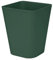 Sinoba Papierkorb 6102 Mülleimer Abfalleimer Papiereimer Kunststoff ideal für Kinderzimmer Büro Küche Höhe 29 cm 12L (Grün)