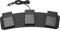 USB Triple Foot Switch Pedal,Three Programs Computer Keyboard Mouse Versatile Ergonomics Wired USB Switch Pedal Suitable For Video Games Office Equipment