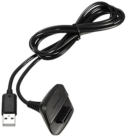 Eojpdji Câble de Charge pour Console de Jeu 360 - Branchement Immédiat pour Contrôleur 360 - Pièce De Remplacement De Console Fiable Et Efficace Pour Utilisateurs
