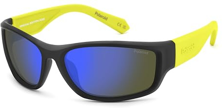 POLAROID Unisex Adulto PLD 2166/ATP/S Gafas, Black Yellow, ESTANDAR