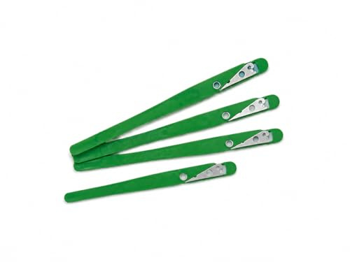 lepetitmitron Lame de boulanger Grignette verte, Lot de 10 | Inox, Cuisine : Découpe (couteaux)