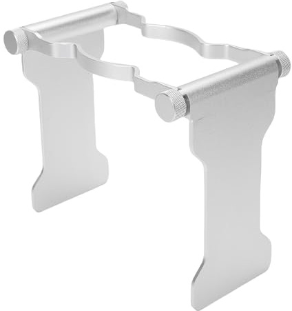 Ahgsup Tragbarer Faltbarer Kaffeemaschinenständer, Zusammenklappbarer Halter aus Aluminiumlegierung, für Reisen, Camping, Büro und Zuhause, Leicht, Rostfrei, 93-mm-Ring